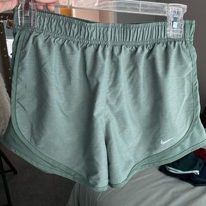 Sage/Hunter green Nike shorts